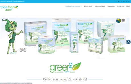 true green paper products website