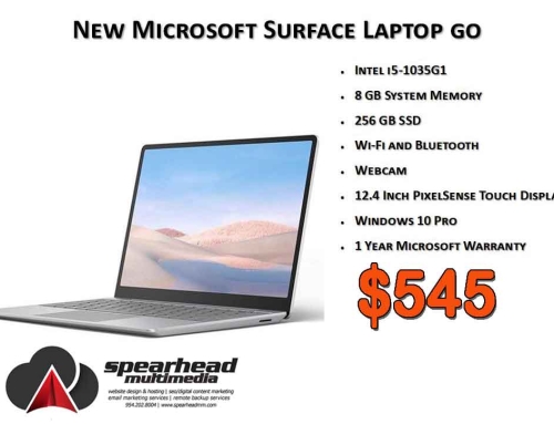 New Microsoft Surface Laptop Go